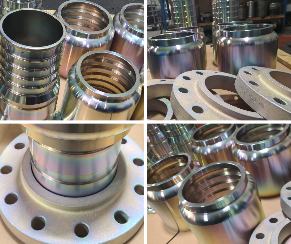 6” Heavy Duty Hose Insert Assemblies, Plated Steel