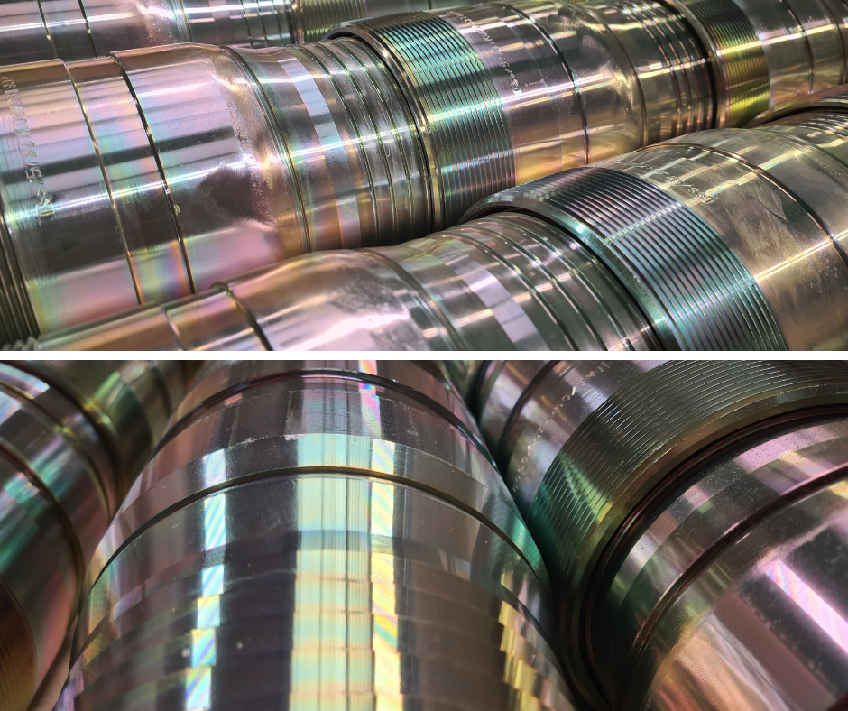 4” NPT Internal Hose Tails, Plated Carbon Steel